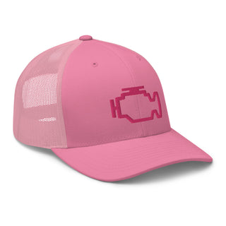 Check Engine Light (MIL) Embroidered Trucker Cap