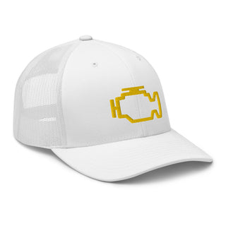 Check Engine Light (MIL) Embroidered Trucker Cap