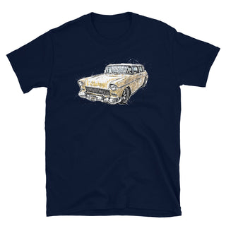 Sketched Chevy Nomad Short-Sleeve Unisex T-Shirt